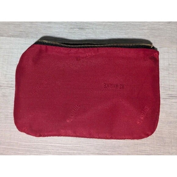 MZ Wallace Cosmetic Bag Zip Pouch Black - Picture 4 of 7